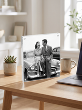 Acrylic frame lifestyle - desk