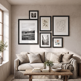 Frames from this set styled in a room 