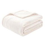 Throw Blanket | Fleece - 50x60 - White 