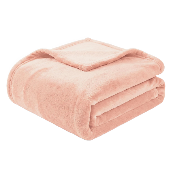 Throw Blanket | Fleece - 90x90 - Pink