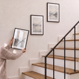 Levelling the third Brooklyn frame to complete the stairway trio