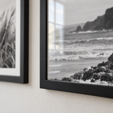 Anchored Sofa Gallery — Black · 9 Frames — close-up of moulding, mat and glass