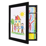 Kids Art Frame Black