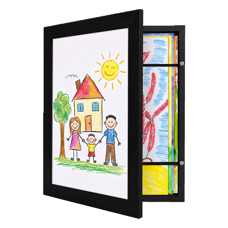 Kids Art Frame Black