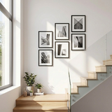 Soho gallery wall staircase