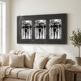 Hampton living room black