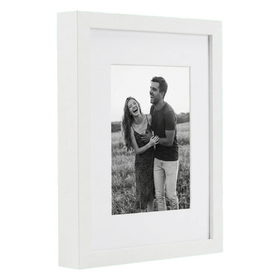 Soho Matted Picture Frame — 5x7 / White