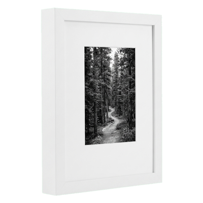 Soho Matted Picture Frame — 12x18 / White