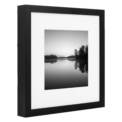 Soho Matted Picture Frame — 14x14 / Black
