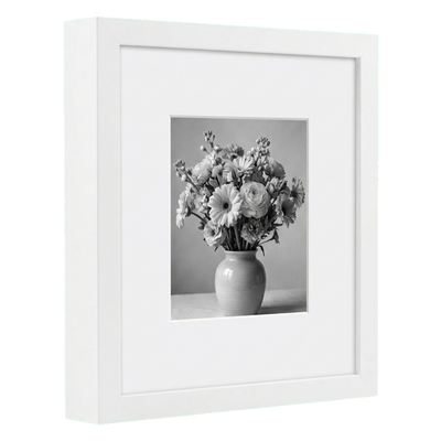 Soho Matted Picture Frame — 8.5x11 / White