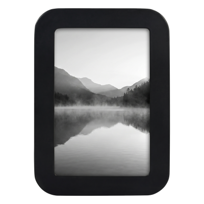 Mod Black Picture Frame — Black / 4x6 / Unmatted