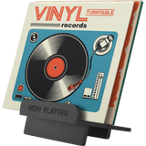 Now Playing Vinyl Record Stand