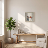 shadow box driftwood lifestyle wall