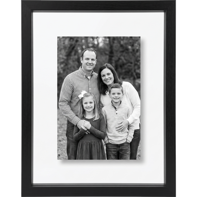 Signature Float Picture Frame — 11x14 / Black