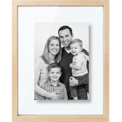Signature Float Picture Frame — 11x14 / Lightwood