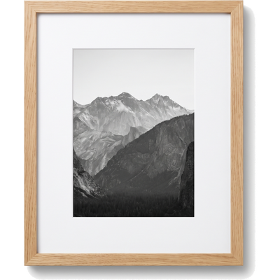 Epic Matted Poster Frame — 28x40 / Natural oak / 24x36