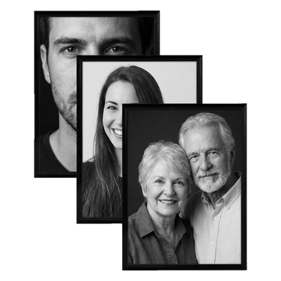 Fusion Picture Frame — 16x20 / Black / 3 Pack
