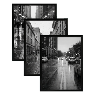 Fusion Picture Frame — 22x28 / Black / 3 Pack