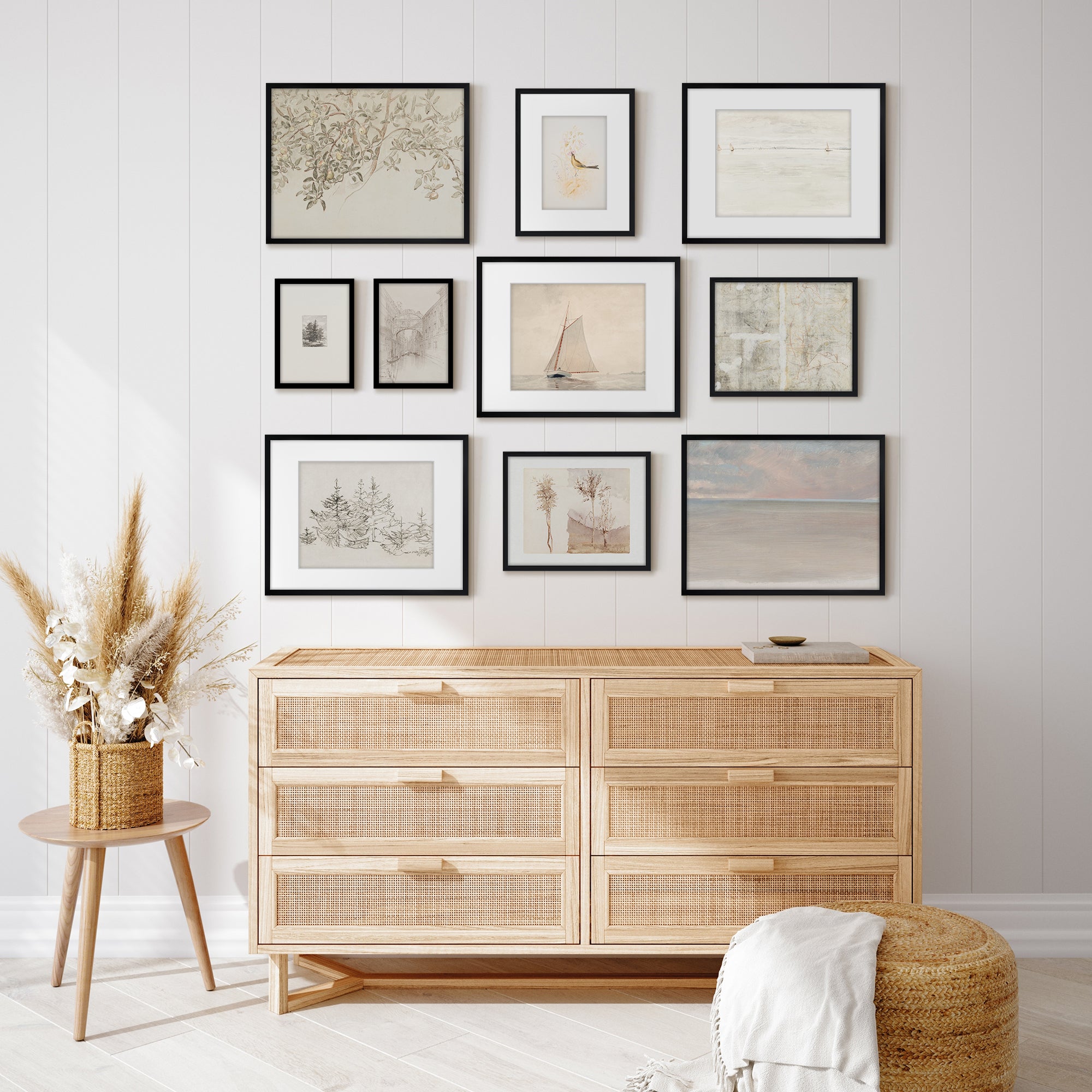 Vintage Gallery Wall Art Sets - Vintage Treasures | Americanflat