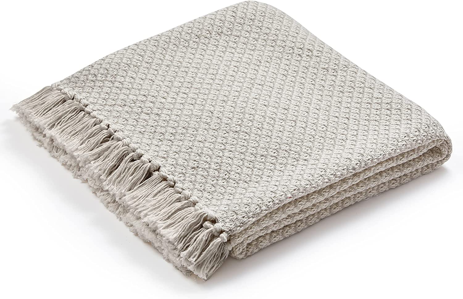 Neutral Lightweight Cozy Soft Blankets & Throws for Bed - Variety