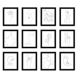 Line Art by Explicit Design -  Framed Art Set - Americanflat