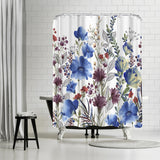 Willow Herb Ii by PI Creative Art Shower Curtain - Americanflat