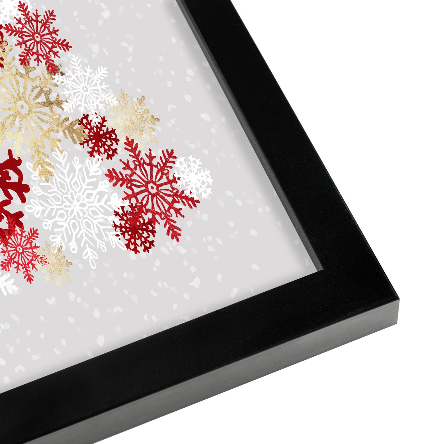 Silver Snowflakes II Art: Canvas Prints, Frames & Posters