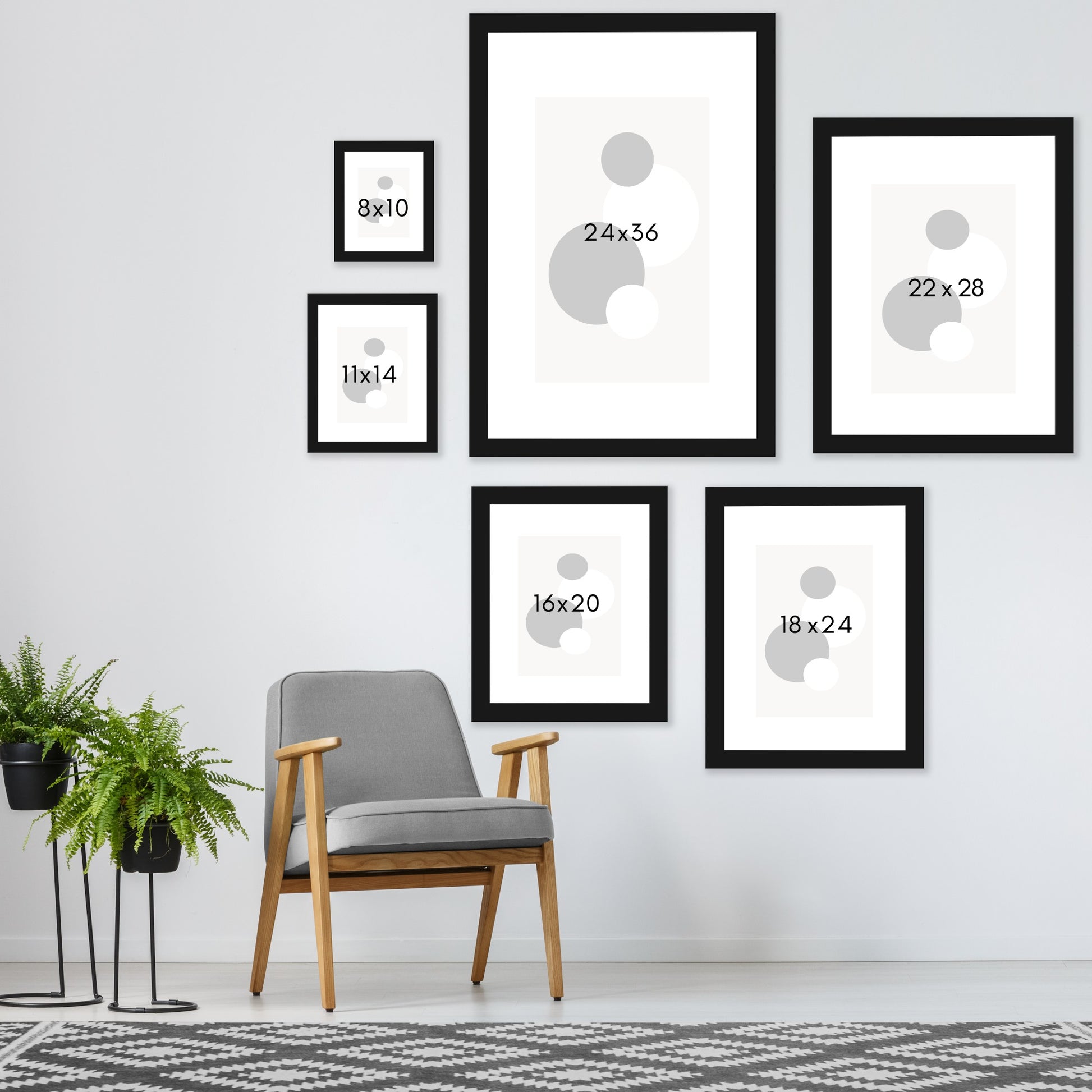 When Life Gives You Lemons - 6 Piece Shadowbox Frame Gallery Wall Art Set Multi / Black - Americanflat