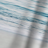 Blue Wave And Sand 1 by Artvir - Shower Curtain