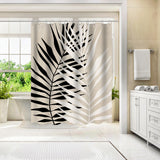 Palm Leaf by The Print Republic - Shower Curtain