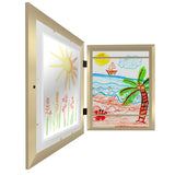 My Mini Masterpiece 8.5x11 Gold Picture Frame