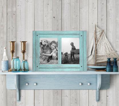 Rustic Collage Picture Frame - 2 Opening - 3 Opening - Collage Frame - Americanflat