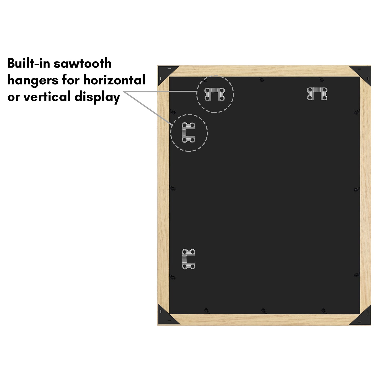 Picture Frame with Arch Mat | Gallery Wall Decor | Protective Glass Cover